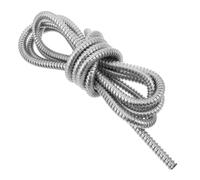 ibasenice Tuyau Flexible en Acier Inoxydable de 3 Mètres pour Protection de Câbles et Gaines, Résistant à l'abrasion, pour Gestion de Câbles en Garage