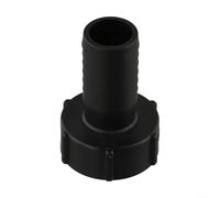 IBC Adaptateur de raccord de réservoir 38 mm avec verrou à came à connexion rapide pour tuyau d'arrosage, pompe à incendie et seau d'eau