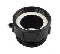 IBC Adaptateur de réservoir pour valve de protection - Raccord en plastique PP à 2 voies pour conteneurs IBC et réservoirs de jardin, transition filetée robuste 62 mm vers 54 mm Bzw. 60 mm à 58 mm