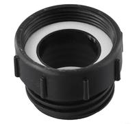 IBC Adaptateur de réservoir pour valve de protection - Raccord en plastique PP à 2 voies pour conteneurs IBC et réservoirs de jardin, transition filetée robuste 62 mm vers 54 mm Bzw. 60 mm à 58 mm