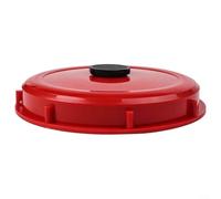 IBC Bouchon de réservoir avec valve de changement d'air automatique, DN150 DN225, pour stockage d'eau, seau de tonnes, couvercle de protection contre la pluie en plastique PE, pour jardin et cour (C)