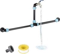 IBC Tank Accessories - Robinet - Connecteur de réservoir - 2 IBC Tank/Container - S60 x 6 - Kugelhahn - Absperrhahn - 3/4 pouces - Schlauchanschluss - Wasserhahnadapter