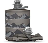 Ibenzoa® Bouteille pliable ultra-légère 500 ml – TPU, 45 g, 175×102 mm, compatible avec le lave-vaisselle et le congélateur, filtre de 28 mm compatible, idéale pour le ski, la randonnée, le vélo et l'