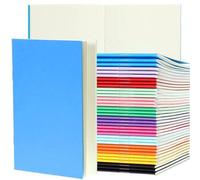 Ibenzoa® : Coffret de 36 mini-cahiers de notes colorés – chaque cahier contient 48 pages, avec 3 exemplaires par couleur. Couverture en papier de 250 g/m², pages intérieures en papier de 80 g/m², non 