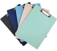 Ibenzoa® : Coffret de 5 tableaux magnétiques A4 (31 x 22 cm) – en plastique PP résistant aux rayures, avec clip en acier inoxydable, idéal pour bureau, école et établissements de soins, disponible en 