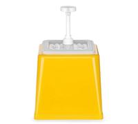 Ibenzoa® – Distributeur de sauces professionnel : dosage précis de 20 ml, pompe amovible et système de verrouillage, sans BPA, base en ABS et réservoir en polypropylène, dimensions : 224 x 210 x 327 m
