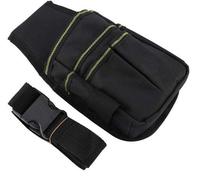 Ibenzoa® : Pochette de ceinture pour outils – Ceinture de travail multifonctionnelle en Oxford 600D, imperméable, avec ceinture de hanche réglable, dimensions 27,5 x 14 cm, couleur noire