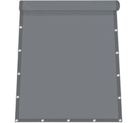 Ibenzoa® : Voile d'ombrage étanche avec protection UV jusqu'à 90 % – Polyester avec revêtement PU, coutures renforcées et œillets en aluminium tous les 30 cm, idéal pour le jardin, le balcon, la terra