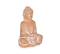 Ibergarden Bouddha Terracota 22 cm en ciment couleur marron - Décoration extérieure (Set de 6)