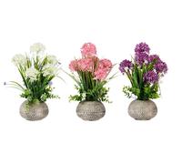 Ibergarden Macette Rustique Ronde Surtout Couleurs 20x37x20 cm Terracota Plastique (Set de 6)