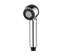 Ibergrif Douchette Evier 2 Jets (Jet et Douche) - Robinet Cuisine Douchette Économie D'eau, Connexion 1/2 Universelle, Remplacement, pour Mitigeur, Chromé