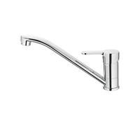 IBERGRIF M14422 Square, Mitigeur d'Evier de Cuisine Monocommande, Chromé, Argent