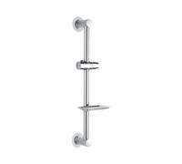 Ibergrif M20802-1 Barre de Douche Sans Perçage avec Porte-Savon