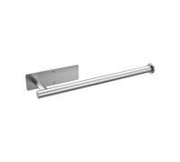 Ibergrif M34055A, Dderouleur Essuie Tout Murale, Acier Inoxydable, Installation Colle/Perçage, Adapté à La Cuisine Et à La Salle de Bain, Gris