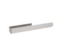 Ibergrif M34454A, Porte Serviette Salle de Bain sans Perçage, Porte-Serviettes Mural en INOX, 37 CM, Gris