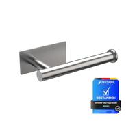 Ibergrif MK34052, Porte Papier Toilette, Support Papier Toilette Mural, 304 Acier Inoxydable Porte Rouleau Toilette, sans perçage Porte-Papier hygiénique Autocollant, Gris Taille Unique