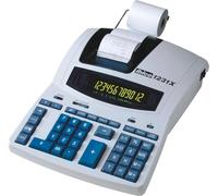 Ibico, Calculatrice imprimante professionnelle 1231X, Blanc/Bleu, 230 x 75 x 300 mm, IB404009