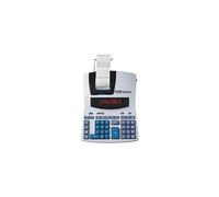 Ibico Professional 1231X - Calculatrice avec imprimante - LCD - 12 chiffres - adaptateur CA - blanc, bleu