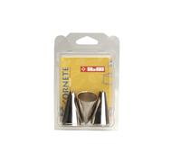 IBILI 000934 Lot 6 Douilles Nickelés Argent Taille Unique