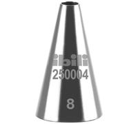 Douille Ronde Lisse Inox 4 Mm H 30 Mm