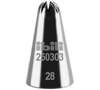IBILI 250303 douille Etoile fermée inox 3 mm h 33 mm G