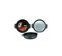 IBILI – Plat à portions Indubasic – 18 cm – Aluminium antiadhésif – Compatible avec l’induction