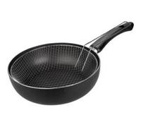 IBILI – Poêle à frire avec panier Inducta 18 cm, aluminium antiadhésif, compatible induction