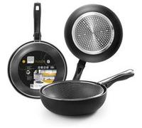 Friteuse - IBILI - Fusion - 26 cm - Aluminium - Antiadhésif - Compatible induction