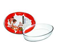 Ibili Plat en verre Kristall ovale 23 cm
