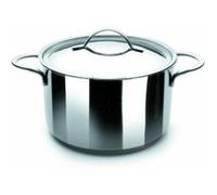 IBILI - Marmite avec Couvercle Noah, 24 cm, Acier Inoxydable 18/10, Compatible avec l’Induction