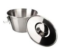 Ibili Moule à pudding 651618 avec couvercle 18 cm inox