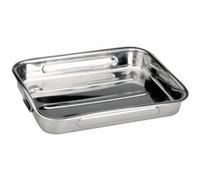 Ibili Plat à rôtir en inox 651840 – anses pliantes – 40 cm Bistrot