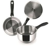 Ibili Casserole 666010 Induction 10 cm Acier inoxydable Compatible lave-vaisselle