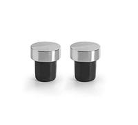 IBILI - 695029 Lot de 2 bouchons à vin de luxe, acier inoxydable, multicolore