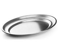 700825 plat ovale i-chef inox 25x17 cm