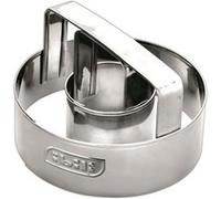 IBILI 709209 Découpoir à Beignets/Donuts, INOX, Argent, 18.0 x 12.49 x 8.0 cm