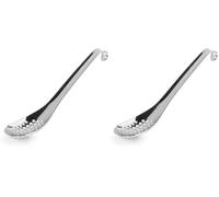 IBILI - 711700 Cuillère pour SPHÉRIFICATION, acier inoxydable, transparente (Lot de 2)