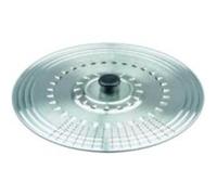 Couvercle universel en inox - IBILI - Diamètre 37 cm - Adaptable 30, 32, 34 et 36 cm - Inox de qualité supérieure