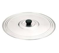 IBILI 715737 Couvercle à usage multiple 37 cm en Inox (sans trous) Argenté 36 x 36 x 4 cm