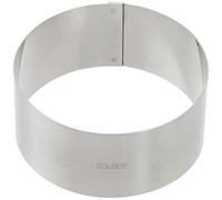 IBILI – Cercle inox Clasica 716010 – Acier inoxydable – 10 x 4,5 cm – Argent