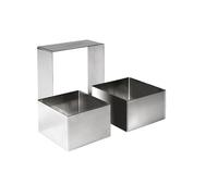 IBILI Emporte-pièce carré 716906 – inox argent 6 x 4,5 cm