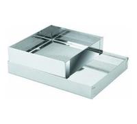 Ibili Tamis à farine 718300 Harinero Inox 25 cm Argent