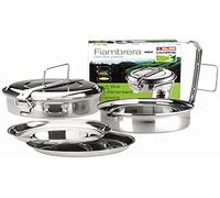 IBILI 720616 Boîte alimentaire avec 2 plats Inox 16 cm