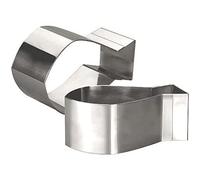 IBILI 725712 Cercle en Forme Poisson INOX Argent 12,1 x 6,9 x 4,5 cm