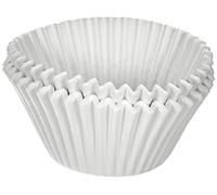 IBILI Barquette à pâtisserie 729308 Carré Rond Papier blanc 8 x 8 x 5 cm 50 pièces
