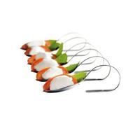 IBILI Set de 6 petites cuillères de présentation 731600 inox 13 cm