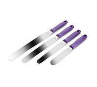 IBILI Spatule droite 737815 – Inox 18/10, manche plastique, 15 cm