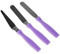 IBILI Spatules mini 738000 – 3 pièces INOX 18/10 à manche plastique