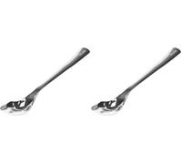 IBILI 740900 Cuillère Plume INOX Argent 17 x 3 x 3 cm (Lot de 2)