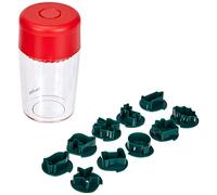 IBILI Emporte-pièces 742500 Noël – Lot de 10 – Acier multicolore 12 x 7 x 7 cm
